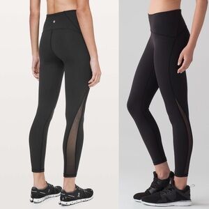 Lululemon Train Times 7/8 Pant *25" in Black